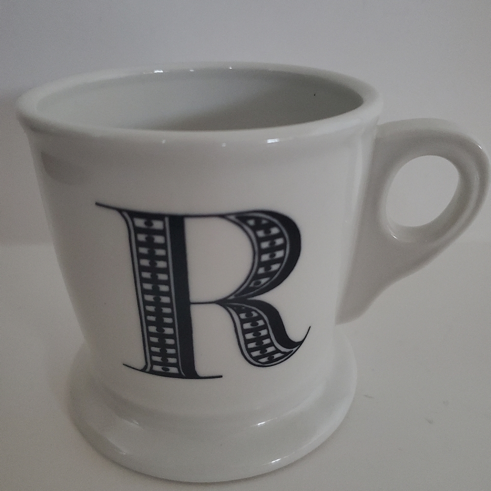Anthropologie Monogram R Mug